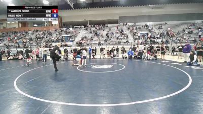 63-67 lbs Champ. Round 1 - Yanniel Soto, Mat Demon Wrestling Club vs Reed Hoyt, NWWC