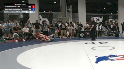 57 kg Cons. Rd Of 64 - Thunder Beard, UVRTC vs Brayden Bohnsack, Air Force Regional Training Center