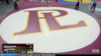 Cons. Round 2 - Jaden Peters, Gretna vs Kaden Harder, Grand Island