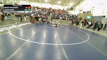 110 lbs Cons. Round 2 - Briana Velasques, Northridge vs Chloe Hague, Union