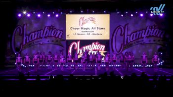 Cheer Magic All Stars - Sunkiss3d [2024 L3 Senior - D2 - Medium Day 2] 2024 Champion Cheer and Dance Grand Nationals