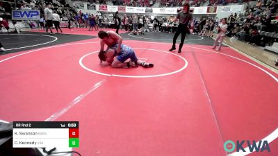 Rr Rnd 2 - Kayden Swanson, Barnsdall Youth Wrestling vs Cooper Kennedy, Vinita Kids Wrestling