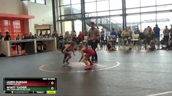 B-21 lbs Semifinal - Jaxen Duggan, Marion Wolves vs Wyatt Tucker, ADM Tiger Wrestling Club