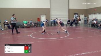 100 lbs Prelims - Cody Ford, Buxton Intense (NJ) vs Gavin Pope, Roundtree (GA)