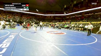132 Class 3 lbs Cons. Round 1 - Austin Stevick, St. Michael The Archangel vs Bryce Smith, Chaminade College Prep