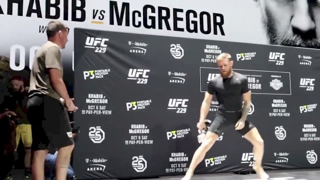 Conor McGregor Gets Flowy, Chants 'F*ck The Jameson Brothers' | UFC 229