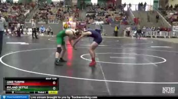 A 113 lbs Cons. Round 2 - Jake Turpin, Sullivan East vs Ryland Settle, East Hamilton