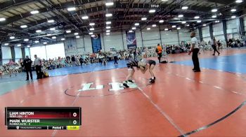 84 lbs Rd# 9- 2:15pm Saturday Final Pool - Mark Wurster, Florida Elite vs Liam Hinton, Rebellion