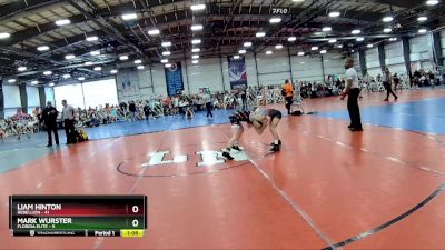 84 lbs Rd# 9- 2:15pm Saturday Final Pool - Mark Wurster, Florida Elite vs Liam Hinton, Rebellion