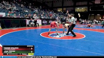 6A-126 lbs Semifinal - Tanner Spalding, Woodward Academy vs John Termini, Marist School