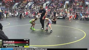 61 lbs Quarterfinal - Cy Willavize Iii, Marshall Warriors WC vs Robert Wilson, Peer Pressure Elite Wrestling