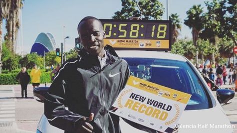 Kenyan Abraham Kiptum Sets Half Marathon World Record