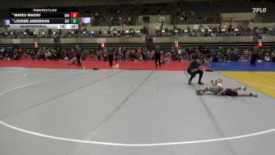 45 lbs Quarterfinal - Mateo Masso, Summit Wrestling Academy vs Louden Anderson, DGF