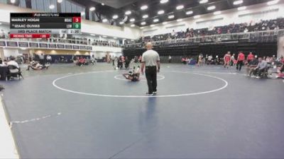 133 lbs 3rd Place Match - Marley Hogai, Mt. San Antonio College vs Izaac Olivas, Lemoore College