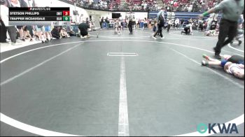 40 lbs Final - Stetson Phillips, Smith Wrestling Academy vs Trapper McDaugale, Blue Devil Wrestling