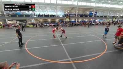 170 lbs Quarterfinal - Seam Marcero, Unattached vs Nickolai Wieser, Unattached