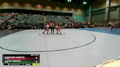 165 lbs Cons. Round 4 - Alexander Webster, Folsom vs Austin Carmack, Beyer