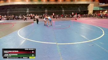 152 lbs Cons. Round 2 - Kaylyani Estimo, Madras vs Jade McGowan, Grants Pass