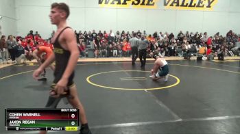 7 lbs Round 2 - Jaxon Regan, Waukon vs Cohen Warnell, Hudson