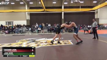 184 lbs Quarterfinal - Jake Nase, Delaware Valley vs Zachary Lyon, Case Western Reserve