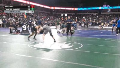 190 lbs Round Of 64 - Julio Leija, Trabuco Hills (SS) vs Carter Vannest, Pitman (SJ)