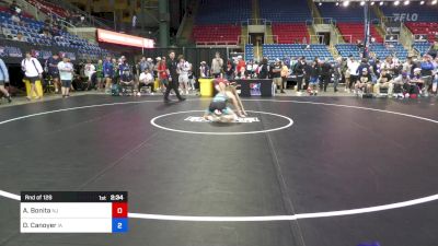 120 lbs Rnd Of 128 - Andrew Bonita, NJ vs Dallas Canoyer, IA