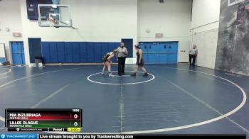 165G Quarterfinal - Lillee Olague, Bonneville Girls vs Mia Inzurriaga, Century Girls