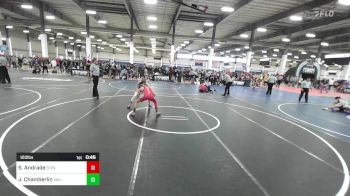 120 lbs Consi Of 32 #2 - Santana Andrade, Stingrays vs Joseph Chamberlin, Vail Wrestling