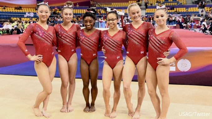 U S Women Win 18 World Championships Team Gold Despite Mistakes Flogymnastics