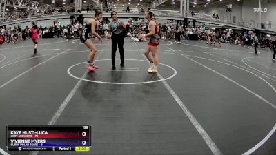 138 lbs Round 1 (8 Team) - Kaye Husti-Luca, Lady Assassins vs Vivienne Myers, Curby Polar Bears