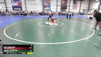 88 lbs Rd# 1 9:00am Friday - Brody Charlton, Westshore D.S vs Ace Hamilton, Maryland GOLD