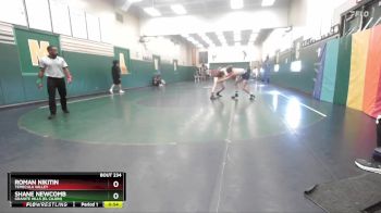 120 lbs Cons. Round 2 - Roman Nikitin, Temecula Valley vs Shane Newcomb, Granite Hills (El Cajon)