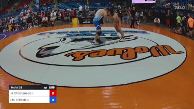 215 lbs Rnd Of 32 - Henry Christensen, IA vs Mason Villwok, NE