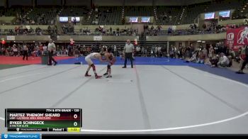 120 lbs Semifinal - Martez `Phenom` Sheard, LAW - Lacrosse Area Wrestlers vs Ryker Schingeck, X-Factor Elite