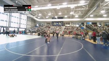138 lbs Champ. Round 1 - Gavin Anderson, Regis Jesuit HS vs Rylan Winward, Box Elder