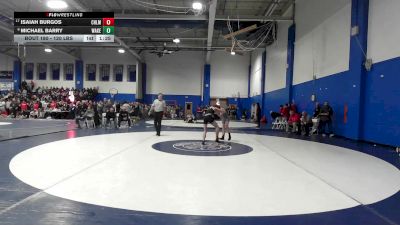 120 lbs Consi Of 8 #1 - Isaiah Burgos, Chelmsford vs Michael Barry, Wakefield