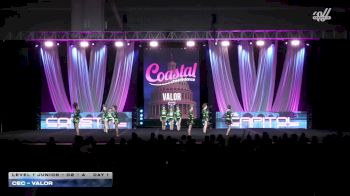 CEC - Valor [2026 L1 Junior - D2 - A Day 1] 2026 Coastal at the Capitol Super Nationals