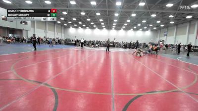 126 lbs Consi Of 64 #2 - Julian Thibodeaux, LA vs Quincy Nesbitt, ME