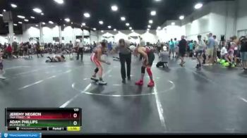 120 lbs Round 4 (8 Team) - Jeremy Negron, Yale Street vs Adam Phillips, 84 Athletes