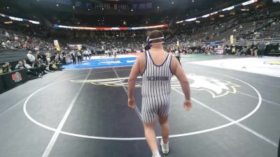 5th Place Match - Garrett Schoen, Milford vs Mason Mostek, Bennington