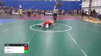 130 lbs Quarterfinal - Dominic Serio, Spar vs Lincoln Hutt, Moen Wr Ac