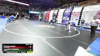 144 Class 1 lbs Cons. Round 1 - Teagan Sharp, Cole Camp vs Zachary Kloeppel, Fatima