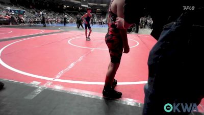 70 lbs Quarterfinal - Tanner Fink, Grove Takedown Club vs Izahyah Park, Bartlesville Wrestling Club