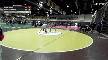 165 lbs Cons. Round 2 - Dane Blair, La Costa Canyon vs Ryan Cardenas, Bonita