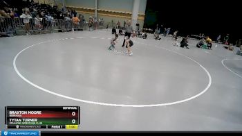 43 lbs Semifinal - Tytan Turner, Stallions Wrestling Club vs Braxton Moore, Nebraska