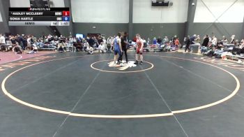 14U Girls Festival FS FS - 110 lbs Semis - Hadley McCleery, Mat Demon Wrestling Club vs Sonja Hartle, Outlaw Wrestling Club