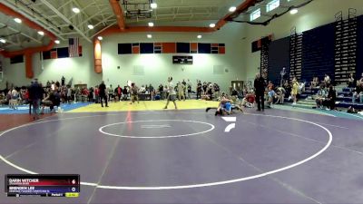 120 lbs Cons. Round 3 - Darin Witcher, Staunton River vs Brenden Lee, Heritage Pioneers Wrestling Cl