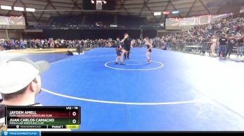 78 lbs Cons. Round 2 - Jayden Amell, Team Aggression Wrestling Club vs Juan Carlos Camacho, Steelclaw Wrestling Club