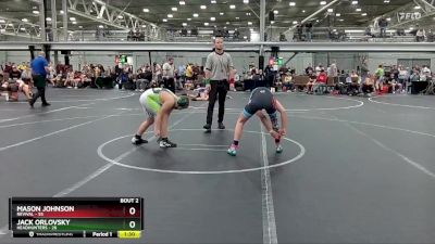 130 lbs Round 1 (4 Team) - Mason Johnson, Revival vs Jack Orlovsky, Headhunters