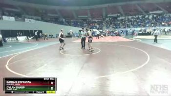 4A-220 lbs Champ. Round 1 - Dylan Sharp, Sweet Home vs Indrani Espinoza, Klamath Union